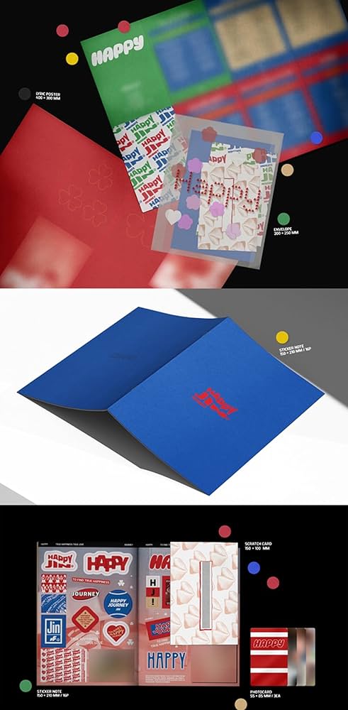 Amazon.co.jp: JIN Happy 1st Solo Album BTS (Standard